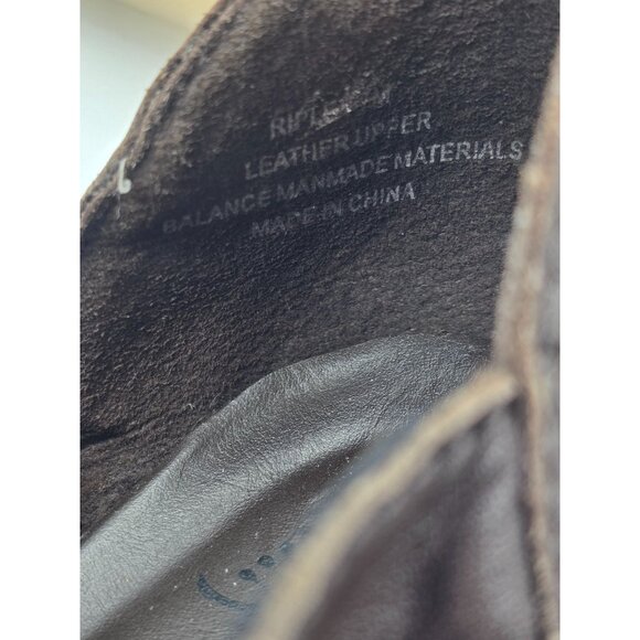 OTBT Ripley T Strap  Leather Women's Wedge Pump Shoes Size 7M - Picture 9 of 10